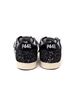 P448 Tweed Black Silver Gray Sneakers Size 10 - photo 7