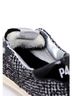 P448 Tweed Black Silver Gray Sneakers Size 10 - photo 8