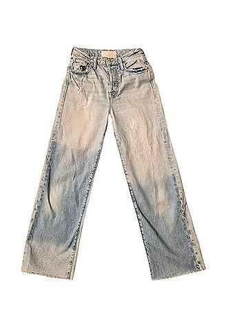 Mother The Rambler Ankle Fray Casual Pants (view 1)