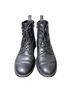 Vince. 100% Leather Black Ankle Boots Size 8 - photo 2