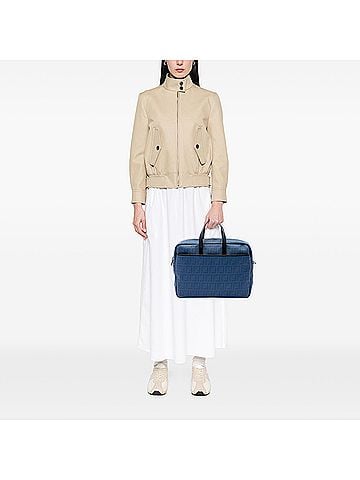 Fendi Zucca Coated Canvas Business Bag (view 2)