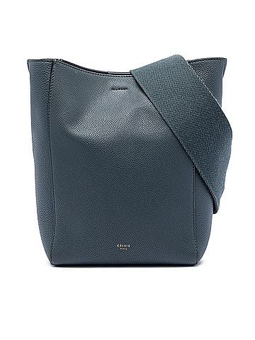 Céline Small Soft Grained Calfskin Seau Sangle Bucket Bag (view 1)