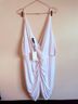 retrofête Solid White Cocktail Dress Size XXL - photo 4