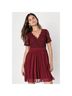 Lulus 100% Polyester Solid Burgundy Cocktail Dress Size S - photo 4