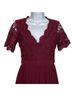 Lulus 100% Polyester Solid Burgundy Cocktail Dress Size S - photo 5
