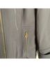 Michael Kors 97% Polyester 3% Spandex 100% Polyester Gray Coat Size M - photo 10