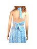 AaKaa Floral Blue White Casual Dress Size M - photo 5
