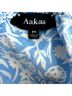 AaKaa Floral Blue White Casual Dress Size M - photo 3