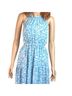 AaKaa Floral Blue White Casual Dress Size M - photo 4