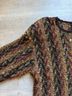 Peruvian Connection Tan Green Brown Pullover Sweater Size M - photo 4
