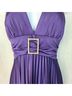 Speechless Solid Purple Cocktail Dress Size M - photo 6