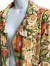 Ivy Jane 100% Cotton Floral Multi Color Coat Size L - photo 2