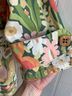 Ivy Jane 100% Cotton Floral Multi Color Coat Size L - photo 4