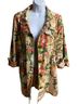Ivy Jane 100% Cotton Floral Multi Color Coat Size L - photo 1