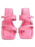 Matisse 100% Other Pink Sandals Size 8 1/2 - photo 2