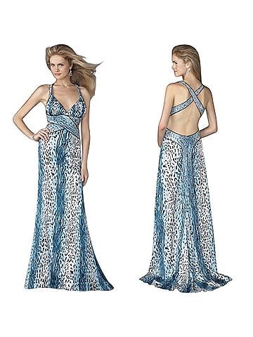 Cache Floor Length Evening Gown Cocktail Dress (view 1)