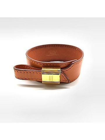 Hermès Hermes Artemis Bracelet, Orange Leather, ?D Stamp, Women's HERMES (view 1)