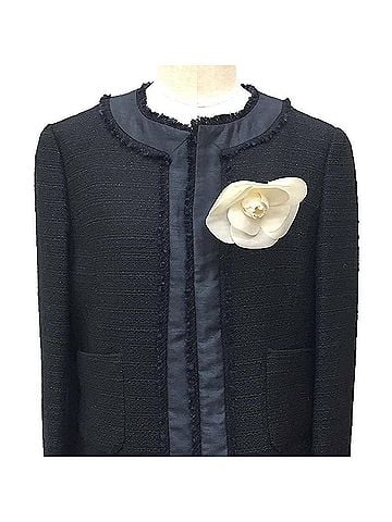 Chanel CHANEL Camellia Corsage Brooch White Chanel Women's Ceremony (view 2)