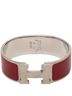 Hermès Red Hermes Clic Clac H PM Bangle Bracelet, Silver and Red Metal Enamel, Women's. One size - photo 5
