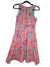 Lilly Pulitzer 67% Polyester 32% Cotton 1% Spandex 100% Polyester Floral Multi Color Cocktail Dress Size S - photo 2