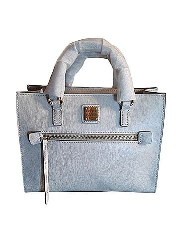 Dooney & Bourke Mini Zip Janine Crossbody Satchel Leather Satchel (view 1)
