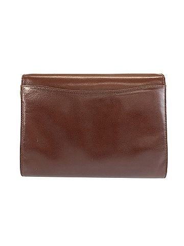 Céline CELINE Vintage Blazon Brown Leather Shoulder Bag/Pochette (F 08) (view 2)