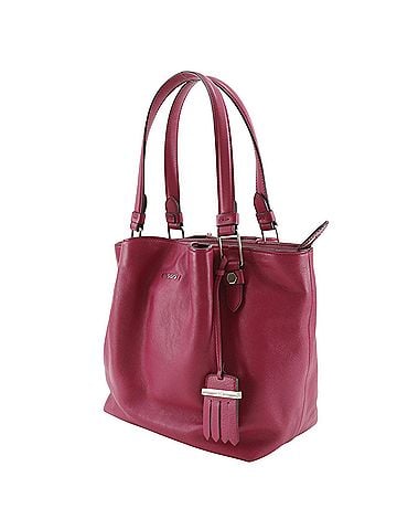 Tod's Tod's Flower Bag Tote Bag, Leather, Pink, A5 Size, Women's (view 2)