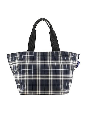Burberry Blue Label Burberry Blue Label Boat-Shaped Tote Bag, Nova Check Nylon, Navy, A5 Size, Double Zipper, Template, Unisex (view 1)