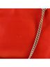 Gucci 100% Leather Red Orange Soho Chain Strap Shoulder Bag Leather Medium One size - photo 6