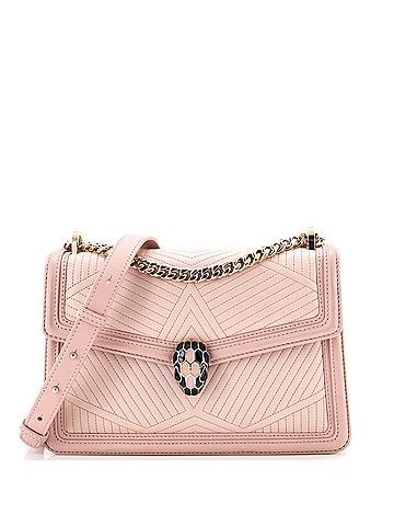 Bvlgari Serpenti Forever Shoulder Bag Quilted Leather Small (view 1)