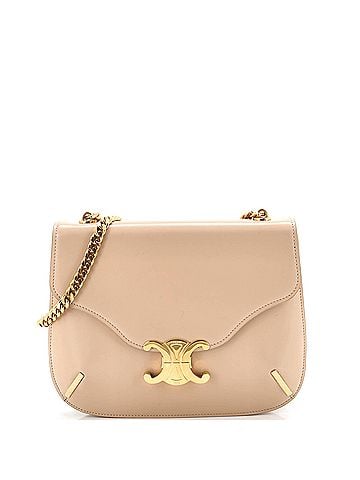 Céline Besace Triomphe Shoulder Bag Smooth Calfskin Small (view 1)