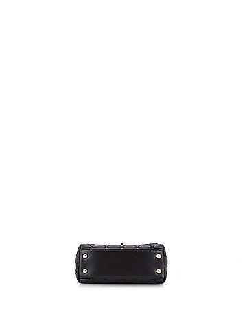 Chanel Coco Top Handle Bag Quilted Goatskin with Multicolor Handle Extra Mini (view 2)