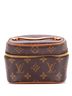 Louis Vuitton 100% Coatead Canvas Brown Nice Vanity Case Monogram Canvas Nano One size - photo 1