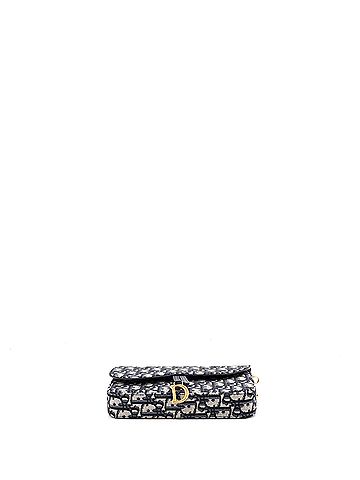 Christian Dior Saddle Chain Clutch Oblique Canvas (view 2)
