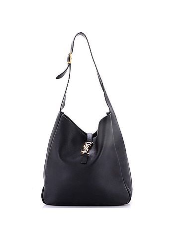 Saint Laurent Le 5 a 7 Supple Hobo Leather Large (view 1)
