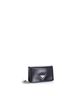 Prada 100% Leather Black Triangle Logo Chain Flap Bag Brushed Leather Small One size - photo 3