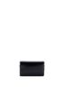 Prada 100% Leather Black Triangle Logo Chain Flap Bag Brushed Leather Small One size - photo 4