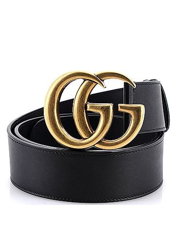 Gucci GG Marmont Belt Leather Wide (view 1)
