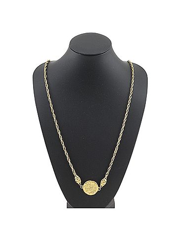 Chanel Chanel COCO Mark Long Necklace, Vintage, Gold Plated, Approx. 57.8g, Women's (view 2)