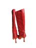 Stuart Weitzman 100% Leather Red Heels Size 8 - photo 2