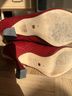 Stuart Weitzman 100% Leather Red Heels Size 8 - photo 4