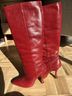 Stuart Weitzman 100% Leather Red Heels Size 8 - photo 3