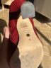 Stuart Weitzman 100% Leather Red Heels Size 8 - photo 5