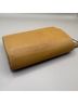 Coach 100% Leather Solid Tan Silver Leather Wallet One size - photo 5