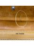 Coach 100% Leather Solid Tan Silver Leather Wallet One size - photo 11