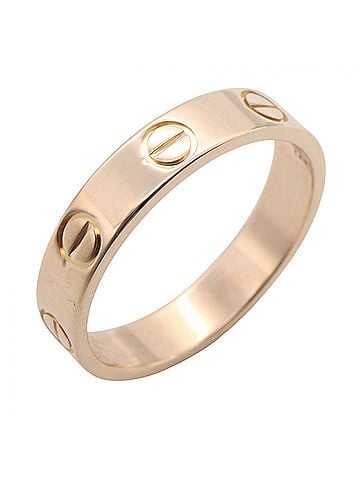 Cartier Cartier Mini Love Ring, 18K Pink Gold (PG), Women's Tone, B4085200 (view 1)
