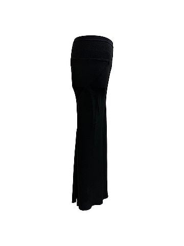 Rick Owens  Rick Owens Fitted Midi Skirt in Black Acetate (view 2)