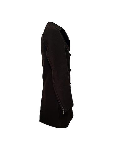 Givenchy Givenchy Double-Breasted Coat in Brown Wool (view 2)