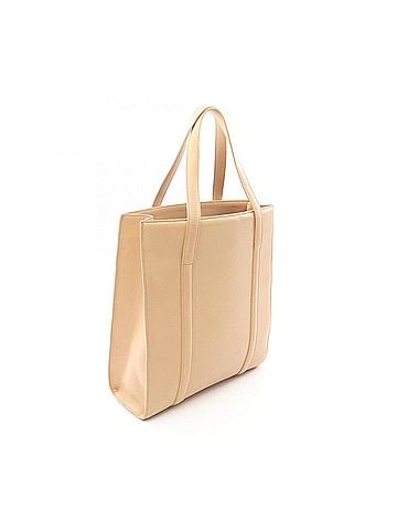 Cartier Cartier Cabochon Tote Bag Handbag Leather Women's Beige (view 2)