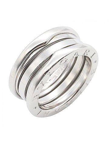 Bvlgari Bvlgari Bulgari B-zero1 Ring, 3-band ring, 18K White Gold (18KWG), Silver-tone, for men and women, 346583 (view 1)